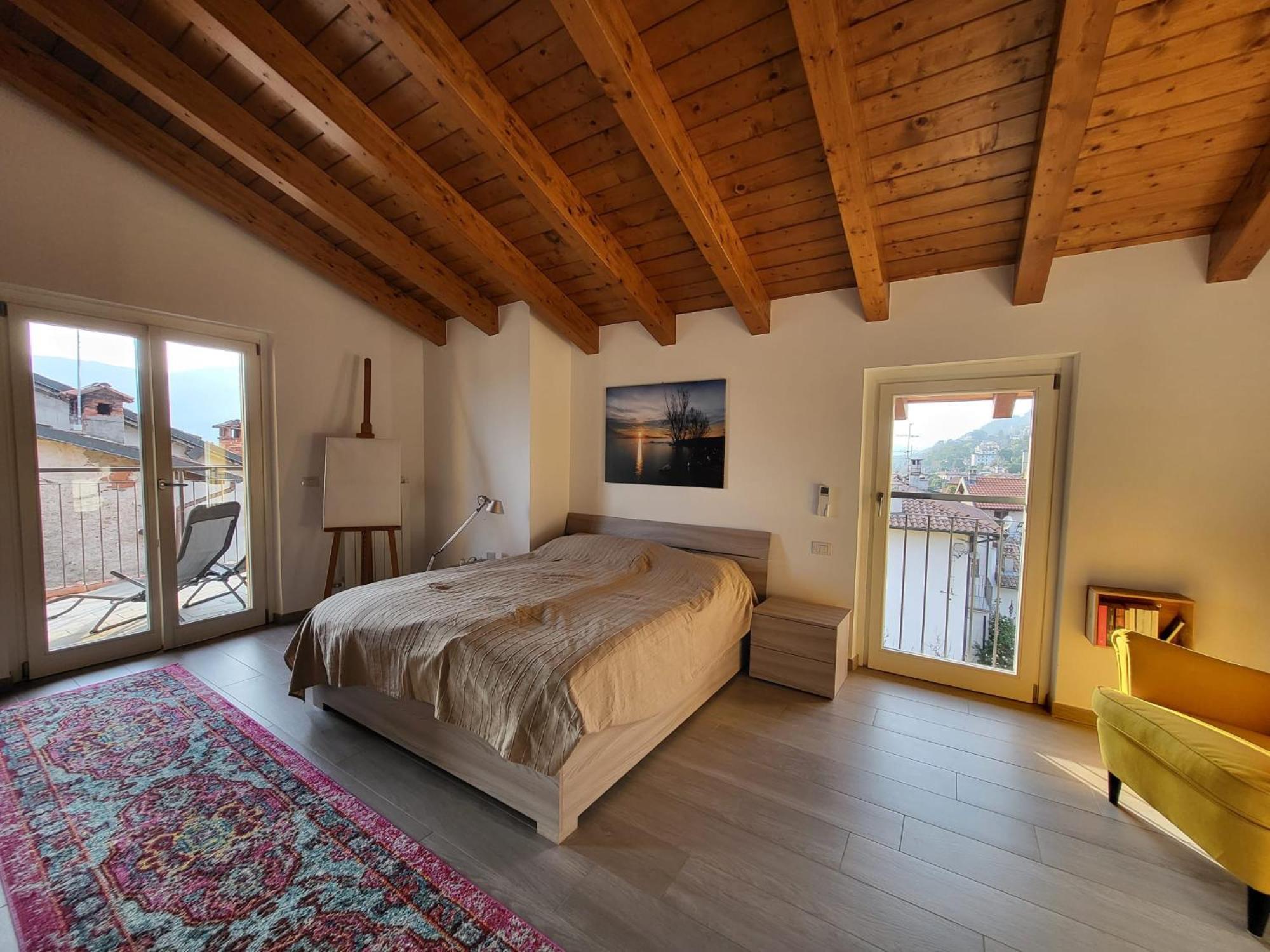 Penthouse Federico With Lake View - Residenza Silvana Verbania Bagian luar foto