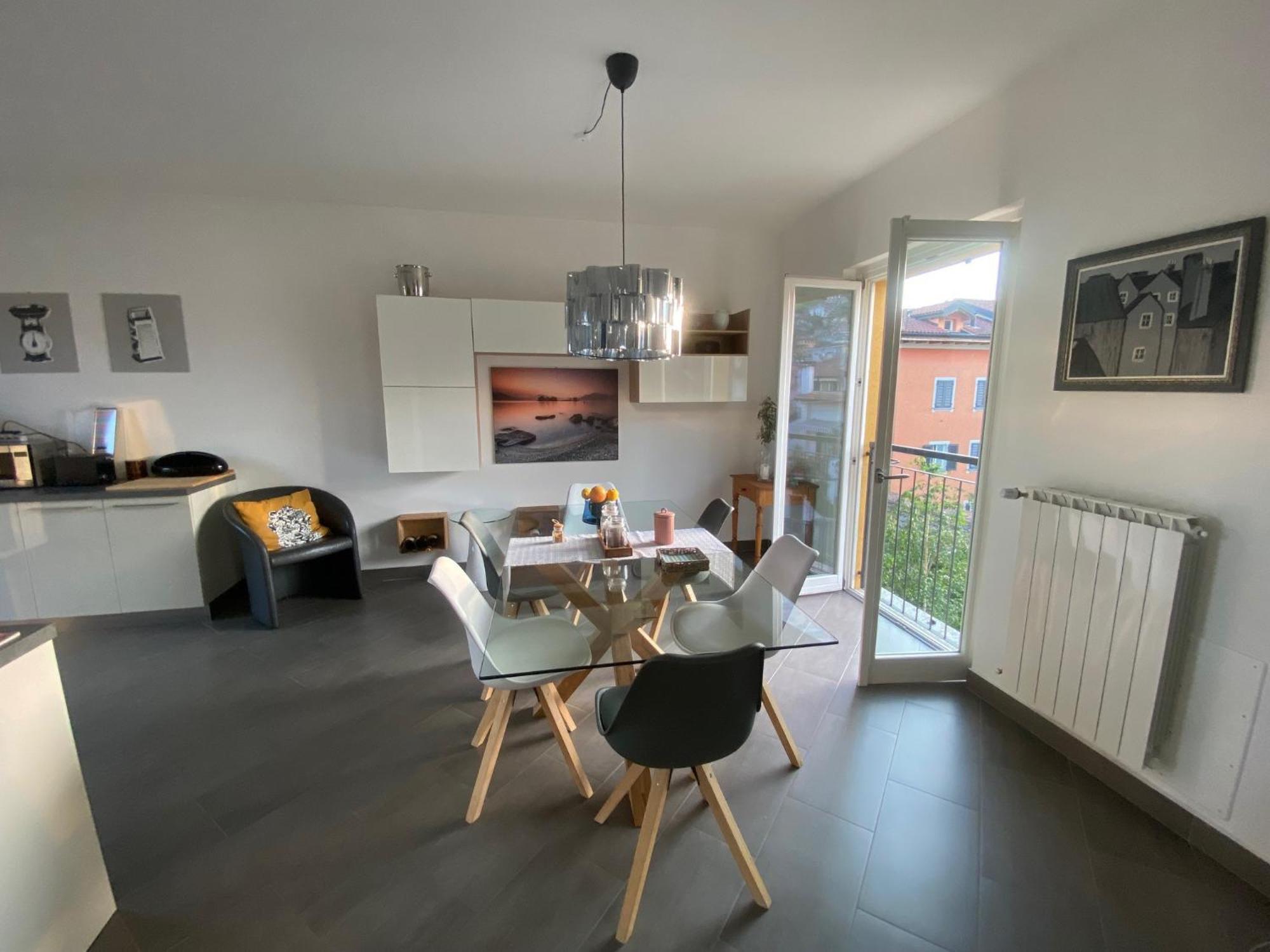 Penthouse Federico With Lake View - Residenza Silvana Verbania Bagian luar foto