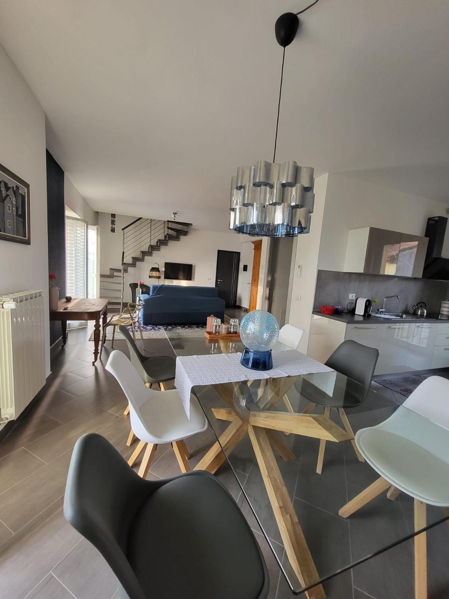 Penthouse Federico With Lake View - Residenza Silvana Verbania Bagian luar foto