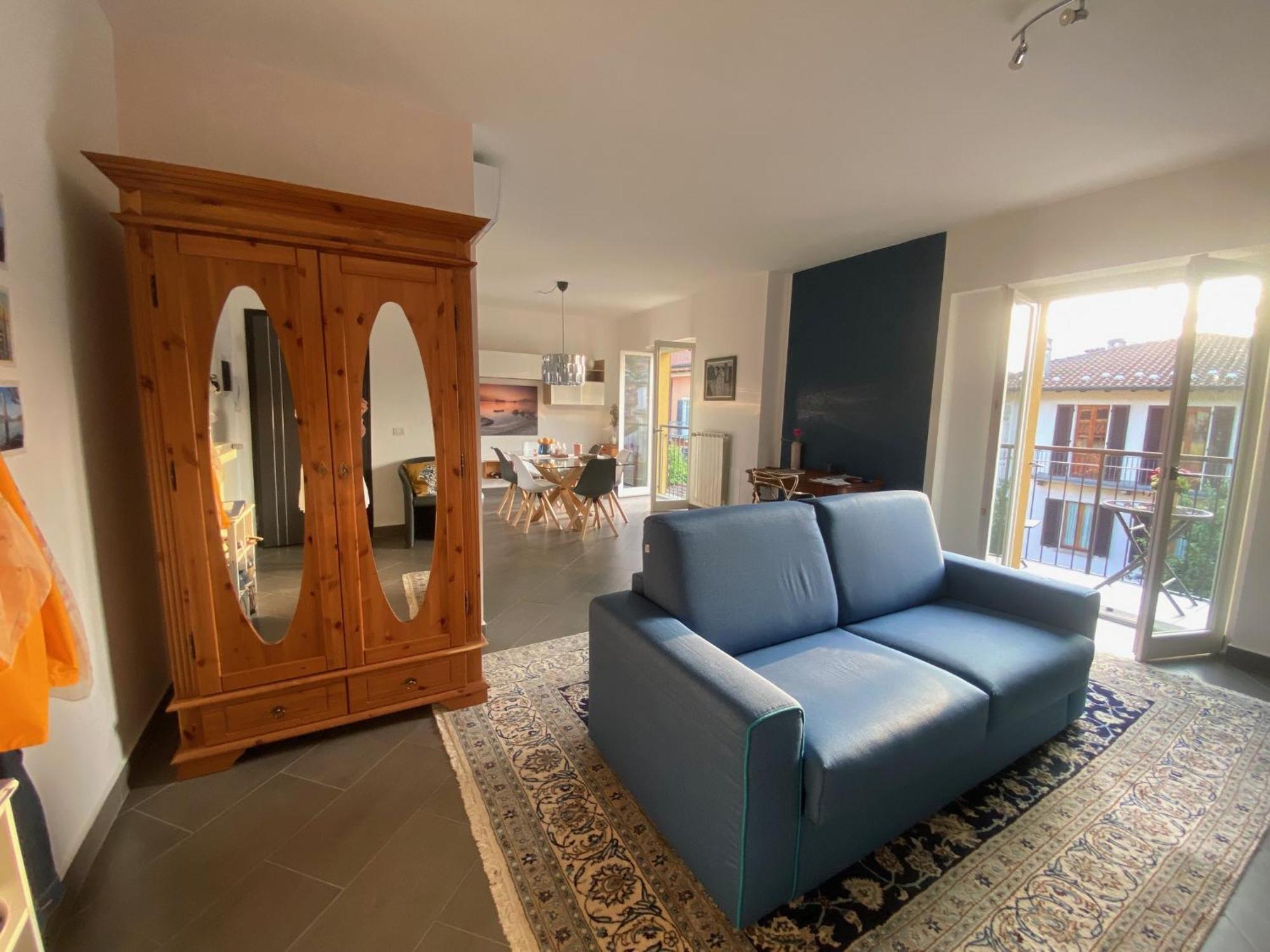 Penthouse Federico With Lake View - Residenza Silvana Verbania Bagian luar foto