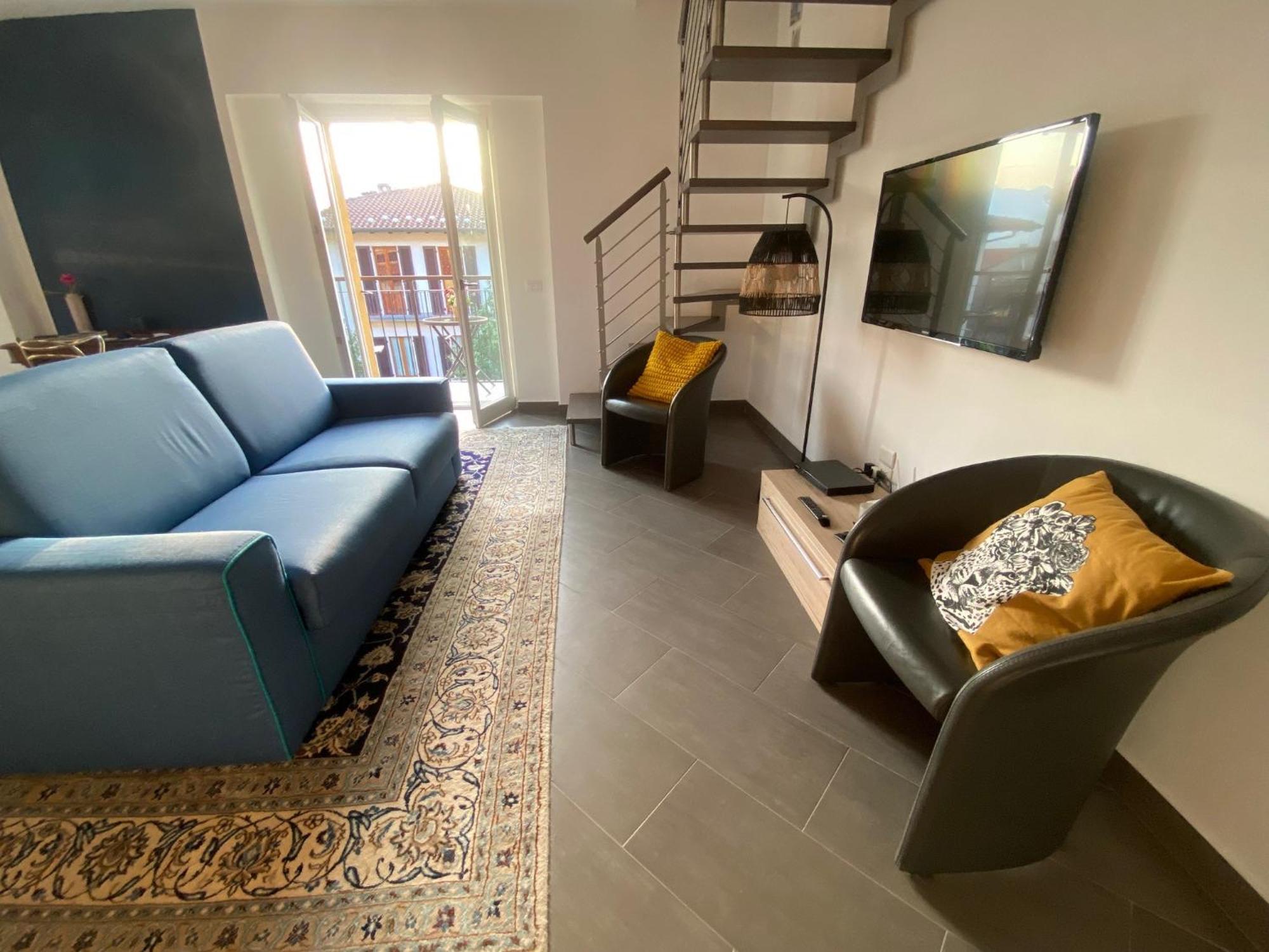 Penthouse Federico With Lake View - Residenza Silvana Verbania Bagian luar foto